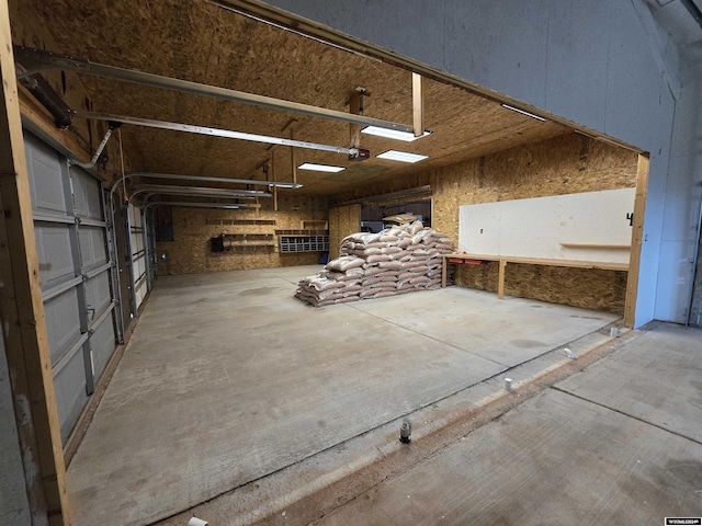 43 Red Cliff Dr, Lander, WY 82520 - garage featuring a garage door opener
