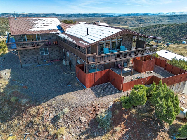 43 Red Cliff Dr, Lander, WY 82520 - aerial view