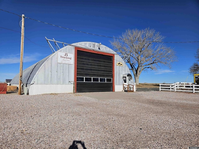 4380 US Highway 26-85, Torrington, WY 82240 - detached garage featuring fence