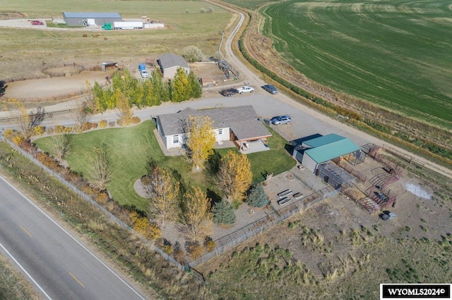 1559 Rd 13, Worland, WY 82401 - aerial overview of property's location with rural landscape