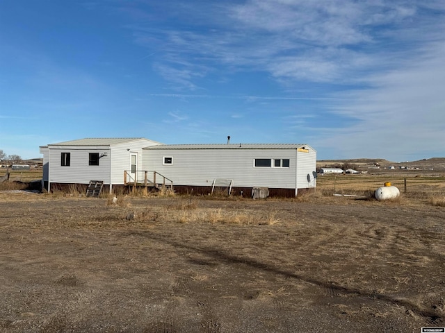 view of rear view of property