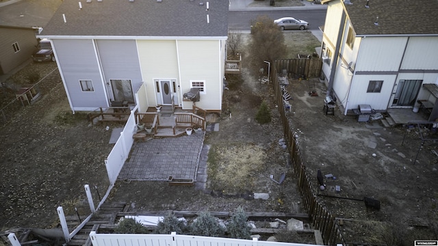 909 Skyline Dr, Douglas, WY 82633 - view from above of property