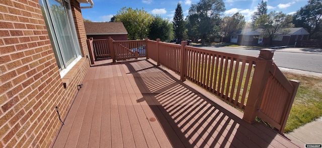 view of deck