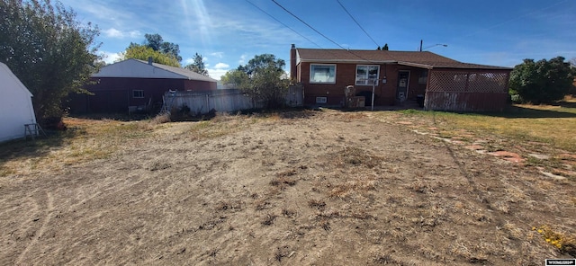 view of rear view of house