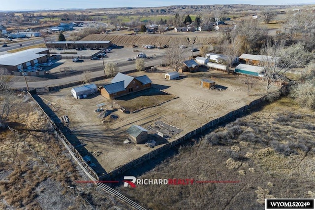 311 Bridge Ave, Worland, WY 82401 - aerial view of sparsely populated area