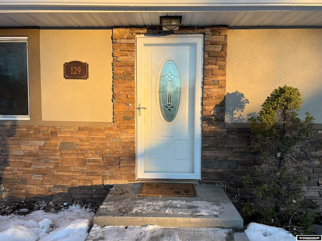 view of property entrance