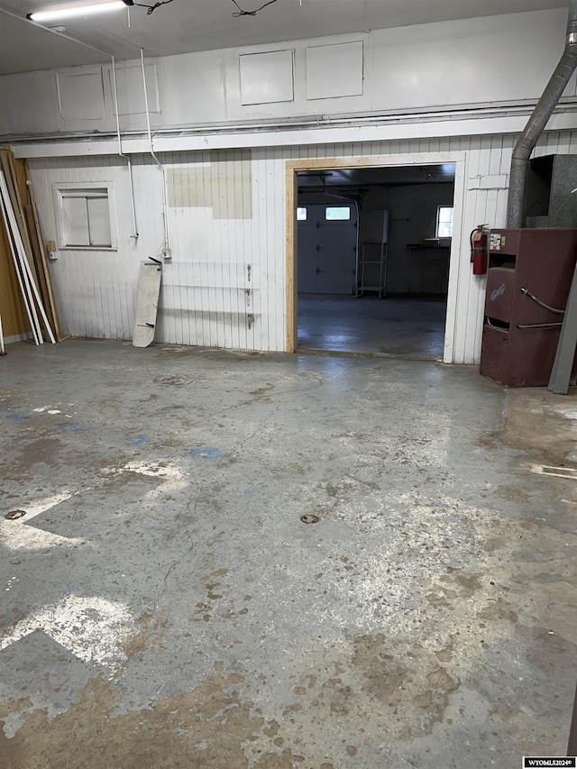 610 Charles St, Douglas, WY 82633 - garage with heating unit