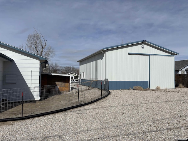 610 Charles St, Douglas, WY 82633 - view of pole building