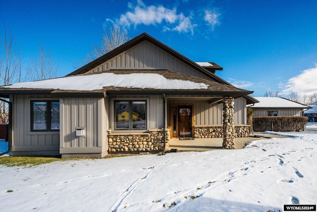 view of bungalow