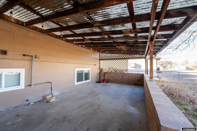 view of patio / terrace