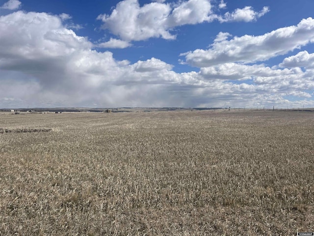 exterior space with a rural view