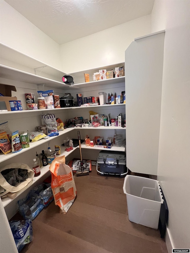 view of pantry