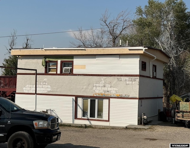 view of back of property