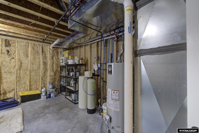 utilities with gas water heater