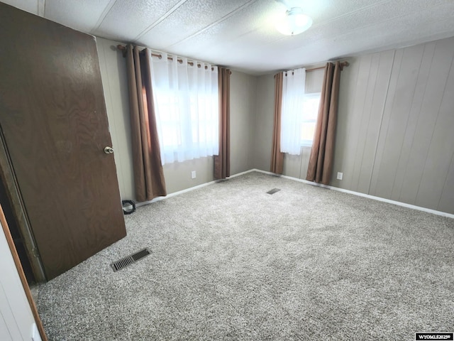 unfurnished room with carpet