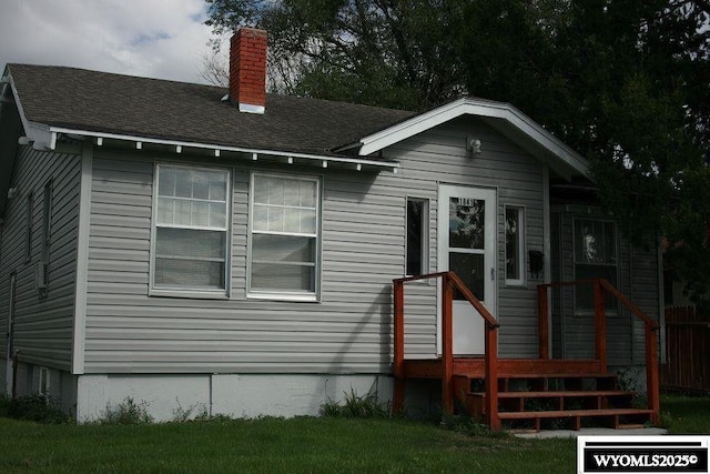 view of rear view of house