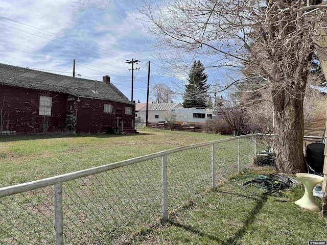 1101 Pine Ave, Kemmerer, WY 83101 - view of yard with a fenced backyard