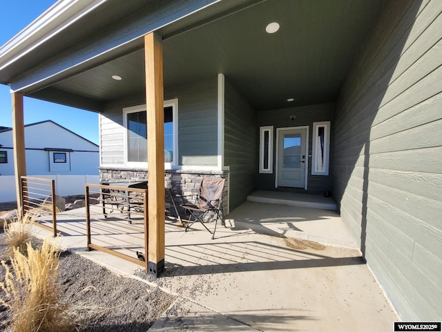 view of property entrance