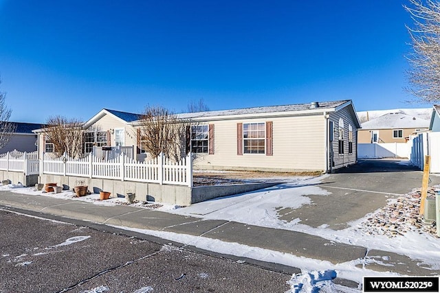 view of manufactured / mobile home