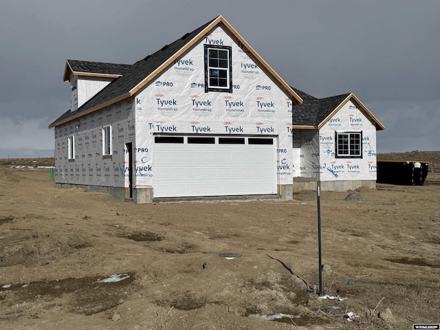 view of property under construction