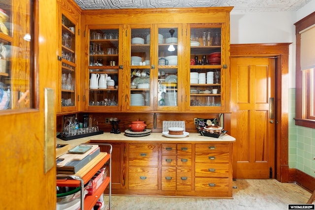 view of pantry