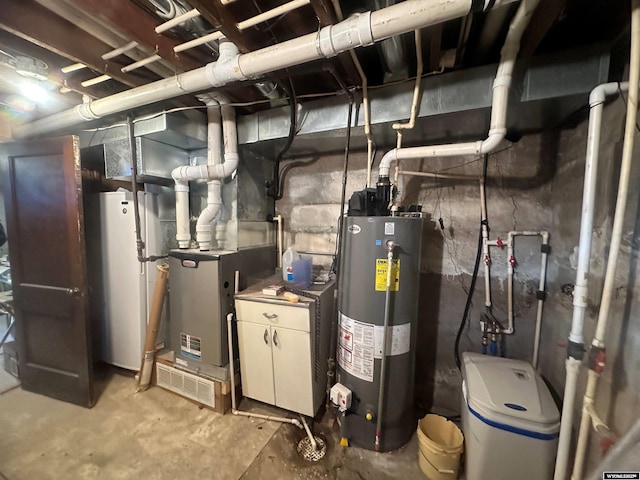 utilities with gas water heater