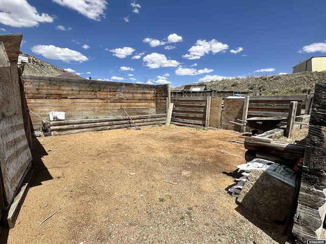 205 Oakley St, Kemmerer, WY 83101 - view of yard featuring fence