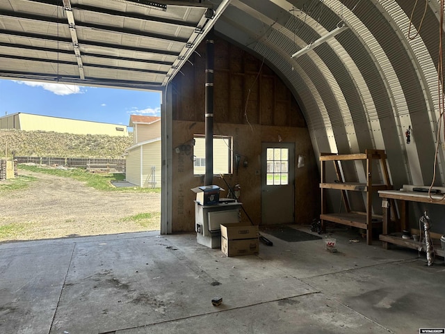 205 Oakley St, Kemmerer, WY 83101 - view of garage