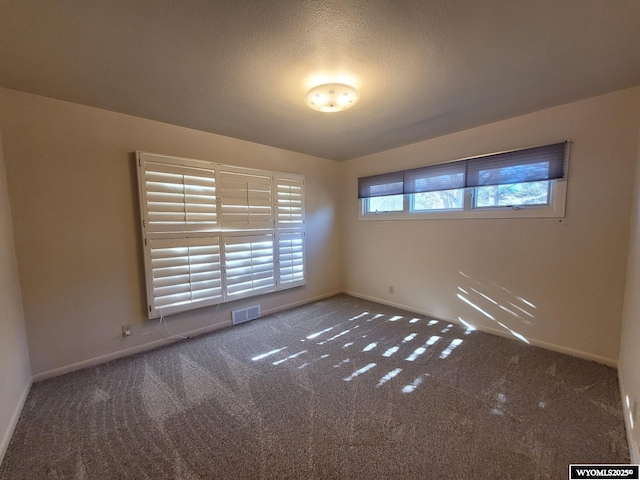 spare room with carpet floors