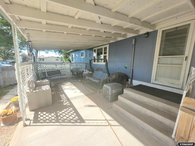 view of patio / terrace