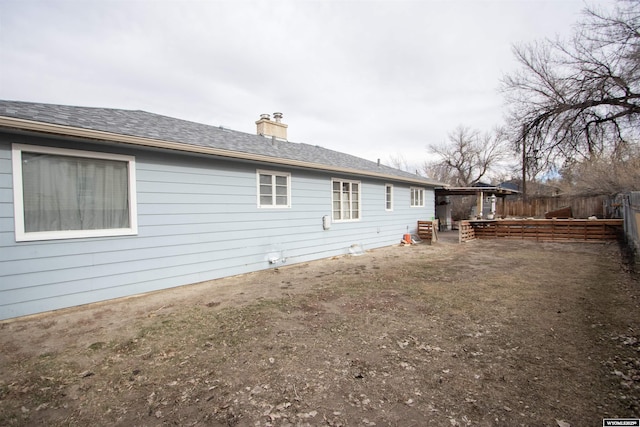 view of rear view of house