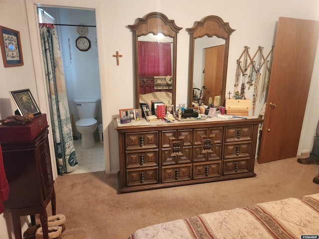 full bathroom featuring vanity and toilet