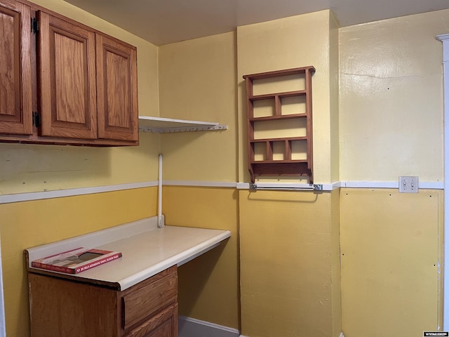 view of laundry room