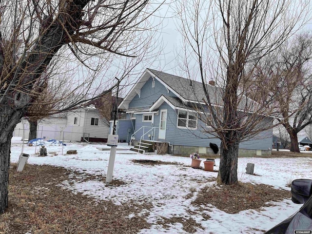 view of front of house