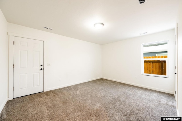 empty room with carpet