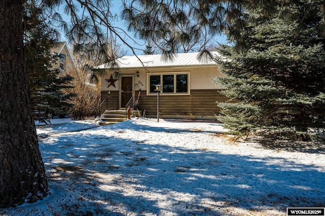 view of front of house