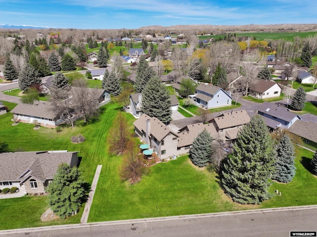 3911 Spyglass Cir, Riverton, WY 82501 - drone / aerial view featuring a residential view