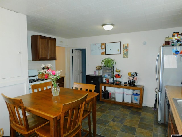 view of dining room