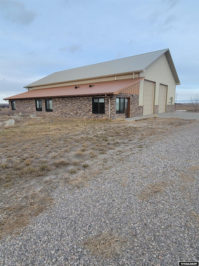 view of home's exterior