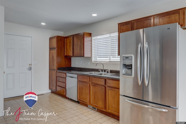 kitchen featuring sink and stainless steel appliances