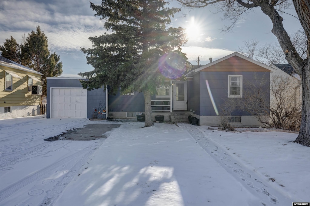 1219 W 22nd, Casper, WY 82604 - view of front of home featuring a garage