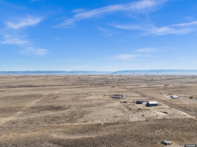 property view of mountains featuring a desert view