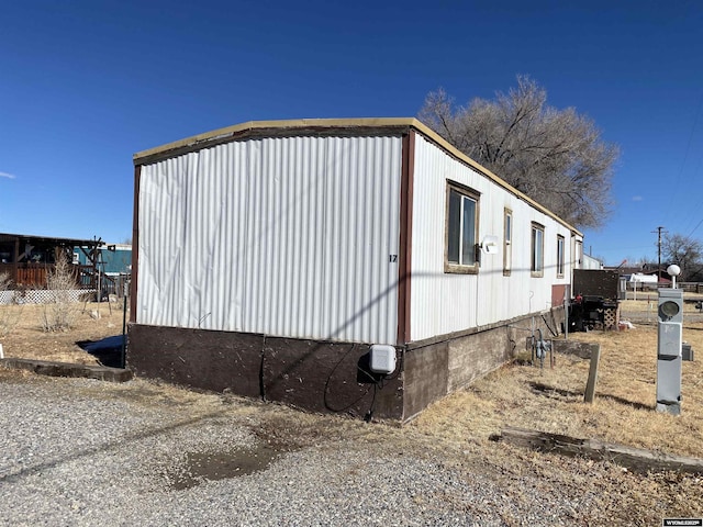 view of side of home