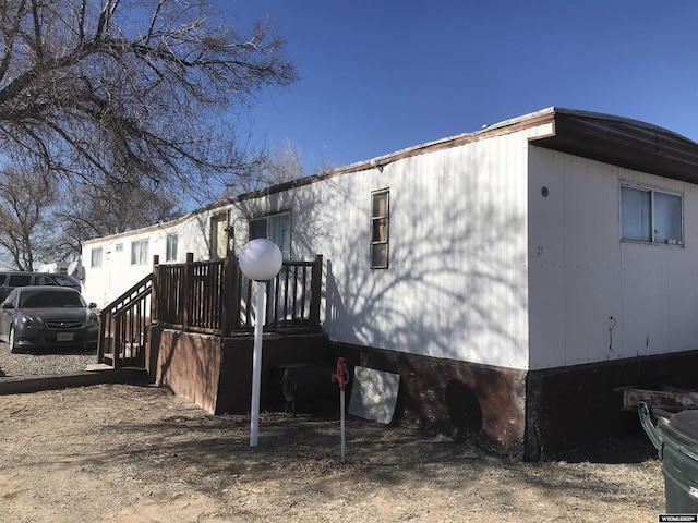 view of side of property