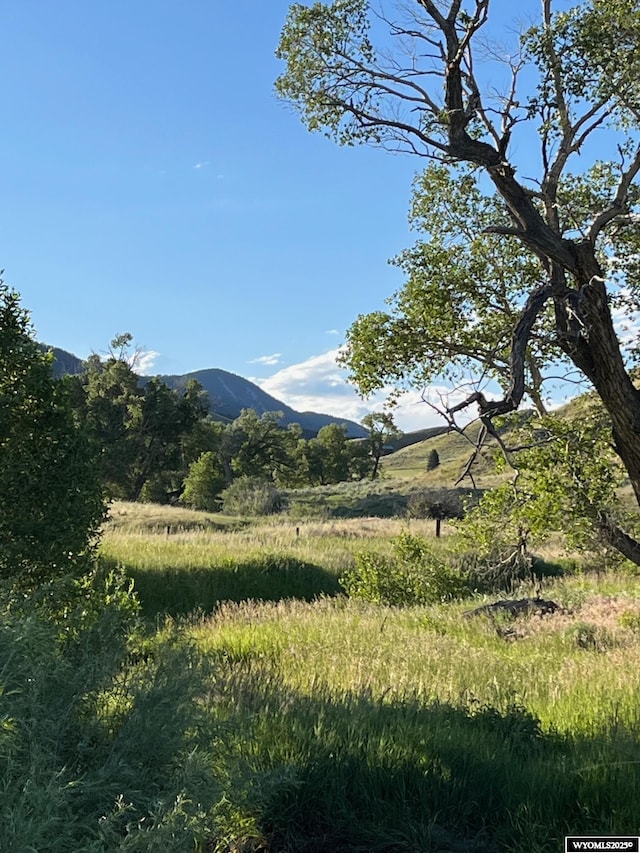 view of mountain feature