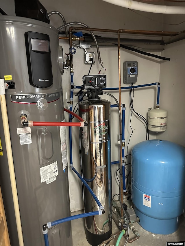 utilities featuring water heater