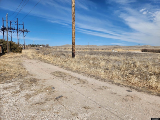 100 Dubuque Ave, Fort Laramie, WY 82212 - view of road