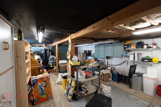 1242 Frontier Dr, Douglas, WY 82633 - view of unfinished below grade area