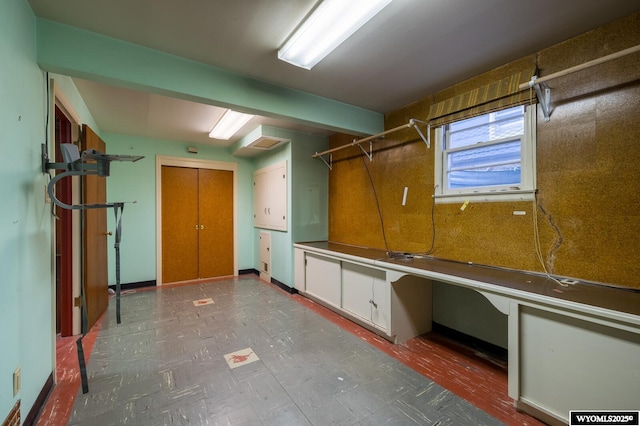 interior space featuring tile patterned floors