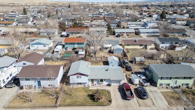 347 Copper, Evansville, WY 82636 - drone / aerial view with a residential view